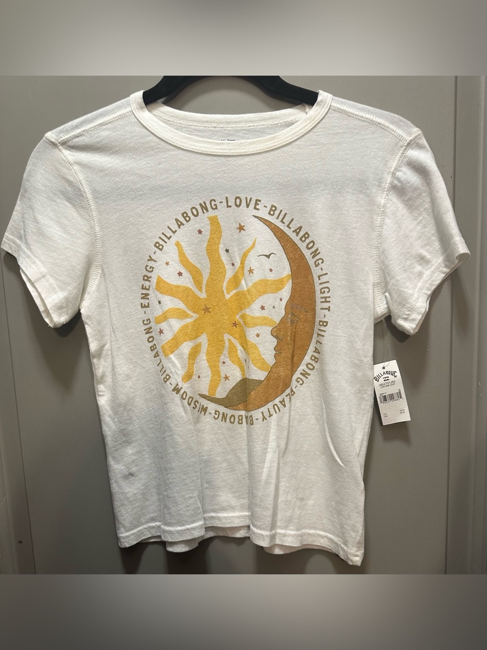 Billa Bong Size S Sun and Moon Cotton Tee NWT